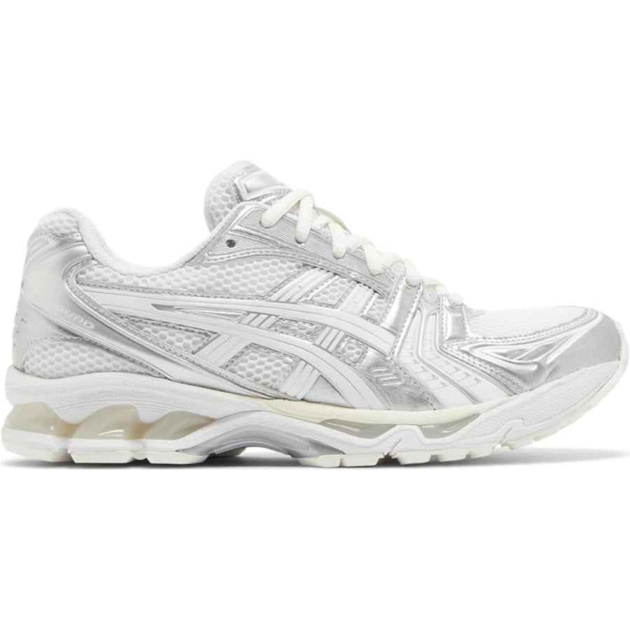 JJJ Jound X Gel Kayano 14 Silver White 2022