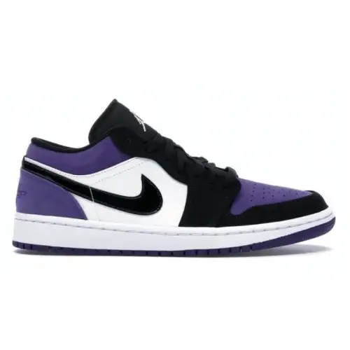 Jordan 1 Low Court Purple