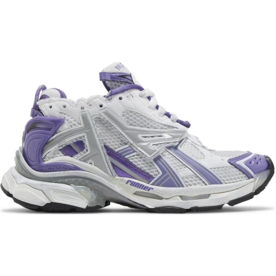 Balenciag* Runner Sneaker Purple/Grey/White