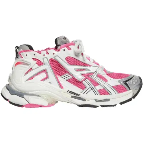 Balenciag* Runner Sneaker 'White Neon Pink'
