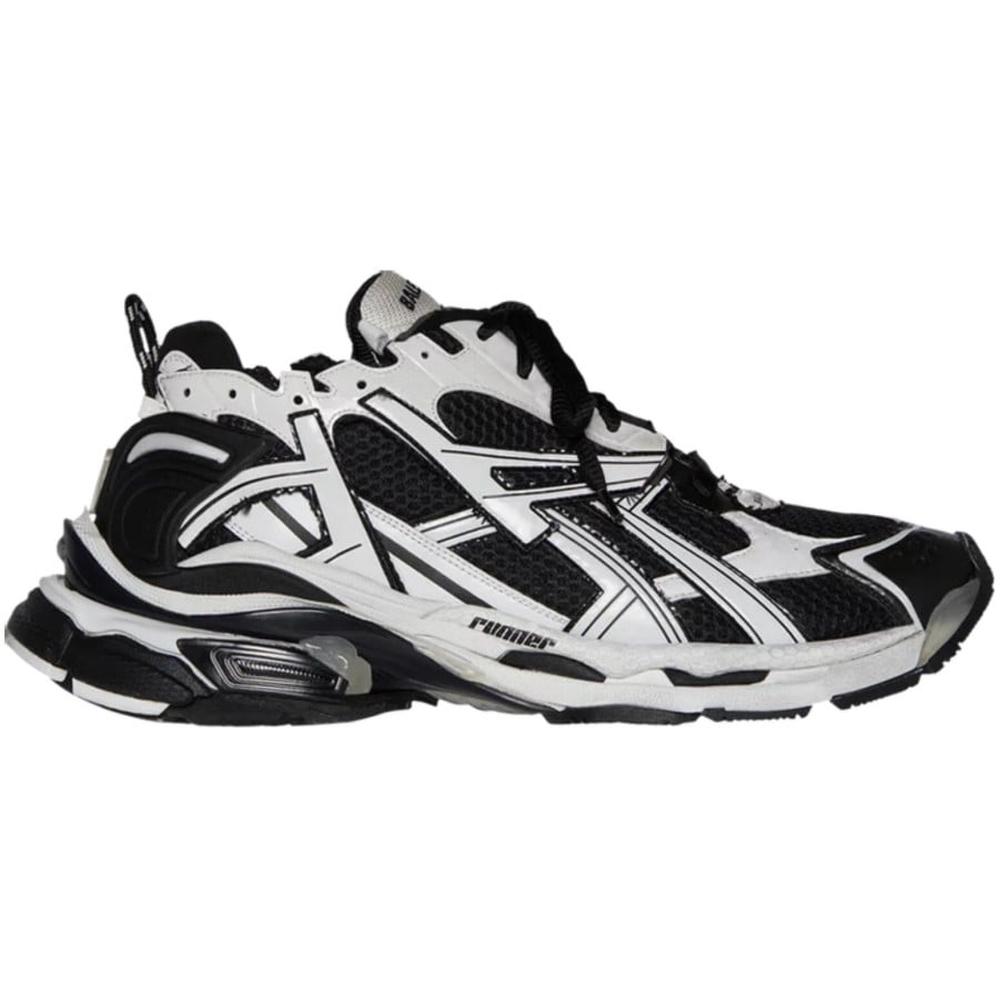Balenciag* Runner Sneaker 'Black White'