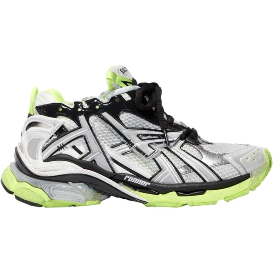 Balenciag* Runner Sneaker 'White Fluo Yellow'