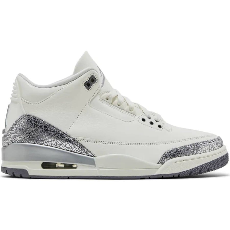 Air Jordan 3 Retro Sail Cement Grey 2025 WMNs（A1）