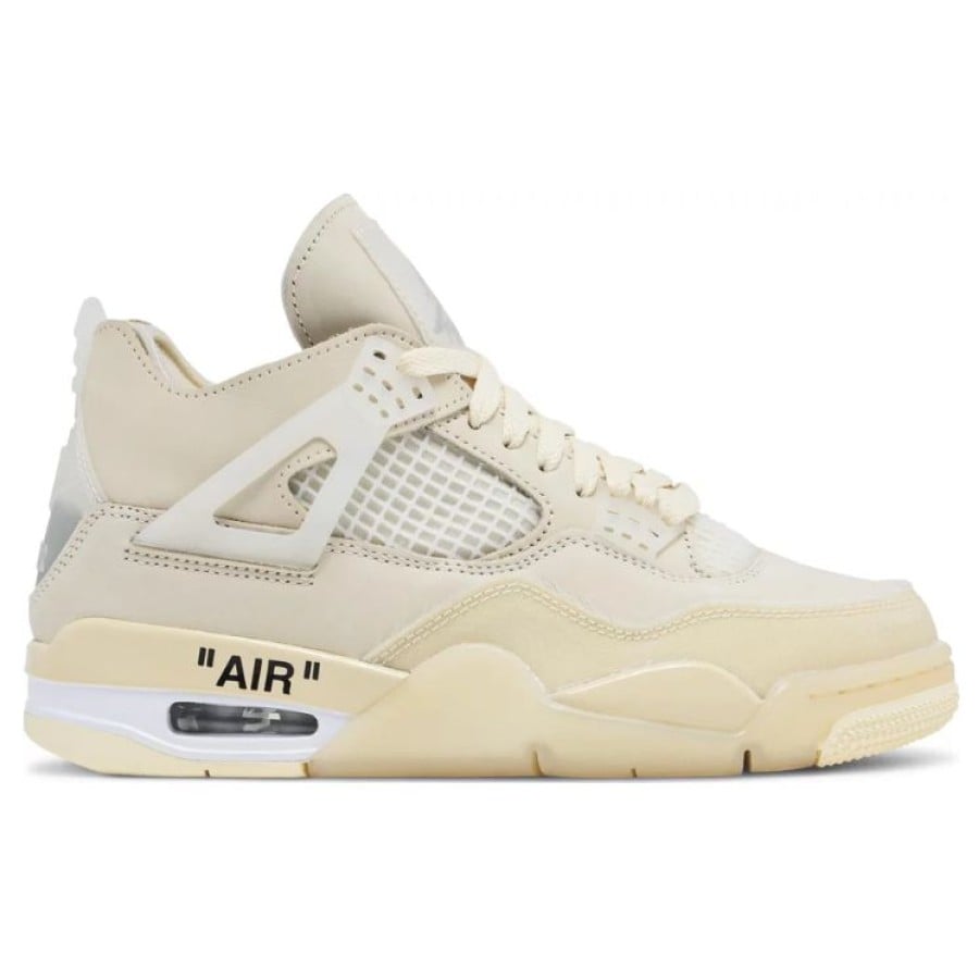 Off White x Air Jordan 4 Sail 2020 ( A1)
