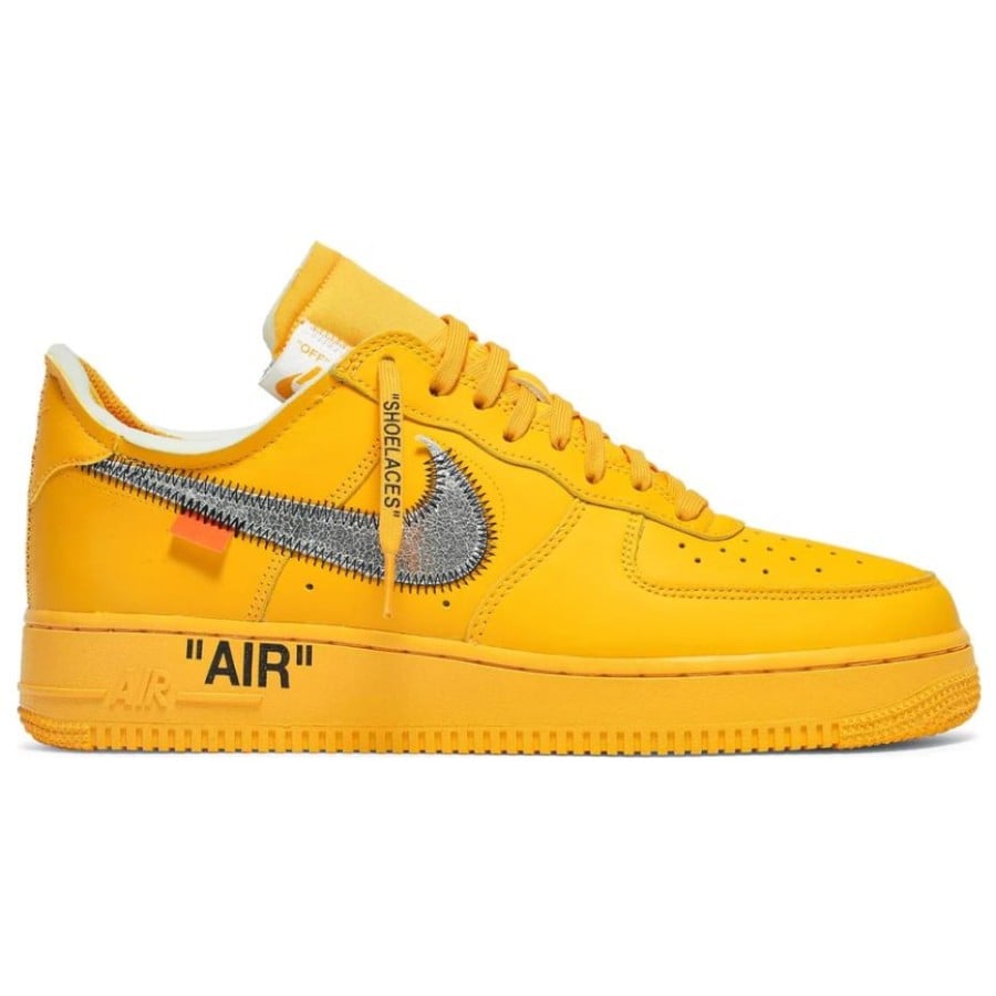 Off White x Air Force 1 “University Gold” 2021