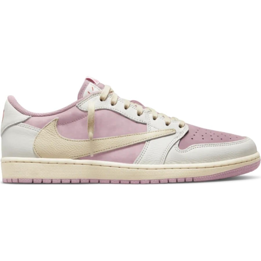 Travis Scott x Air Jordan 1 Low OG Shy Pink 2025