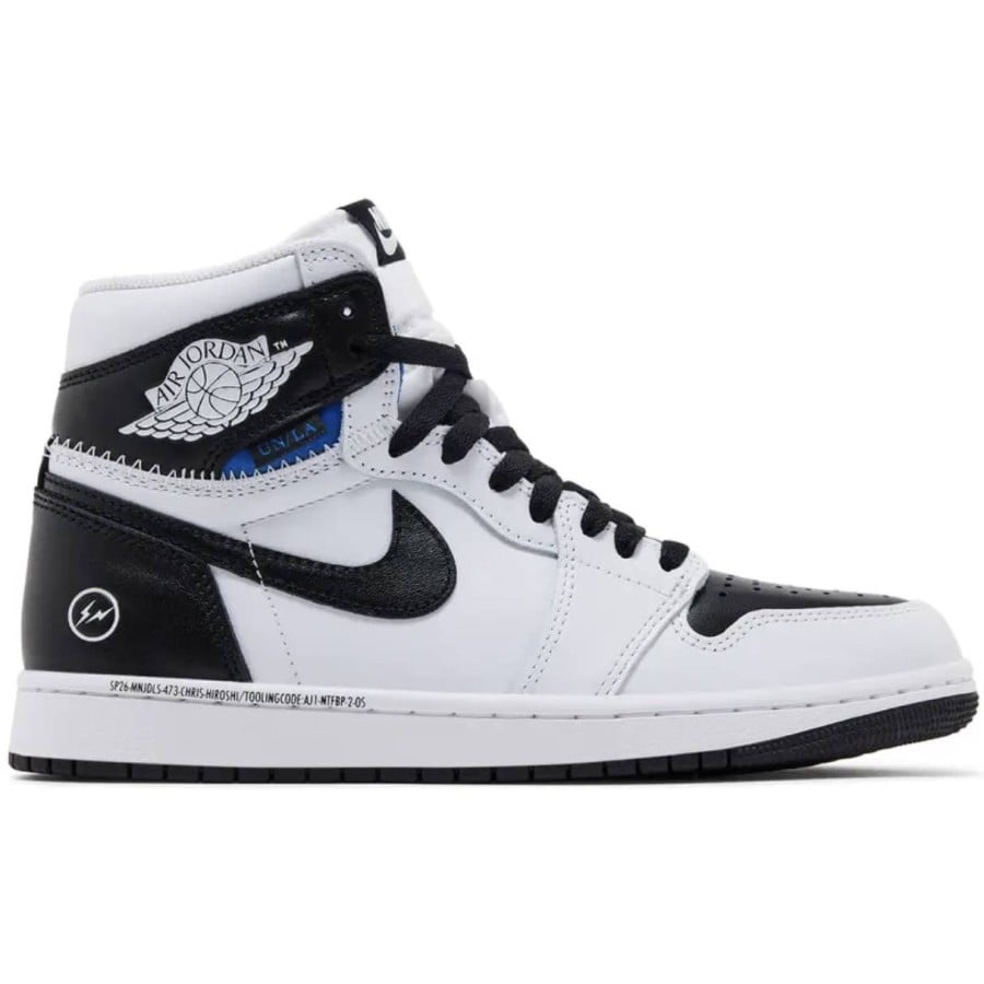 Fragment x Union LA x Air Jordan 1 High OG White Black (A1）