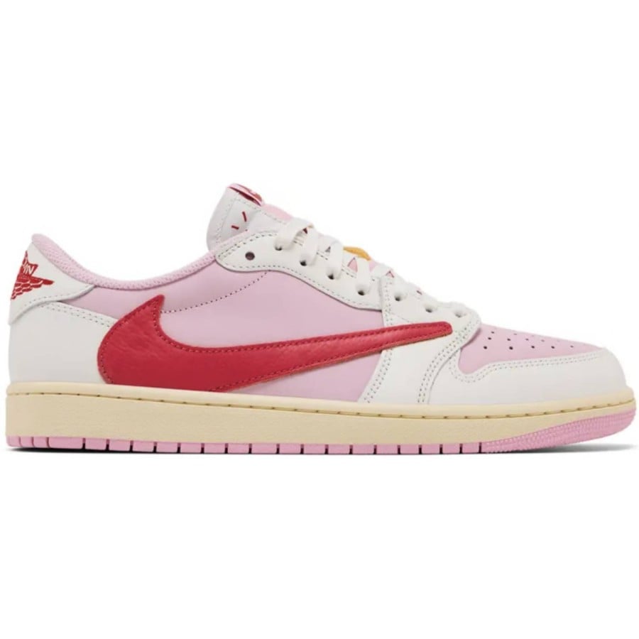 Travis Scott x Air Jordan 1 Low OG Shy Pink Pack Tropical Pink 2026 (A1)