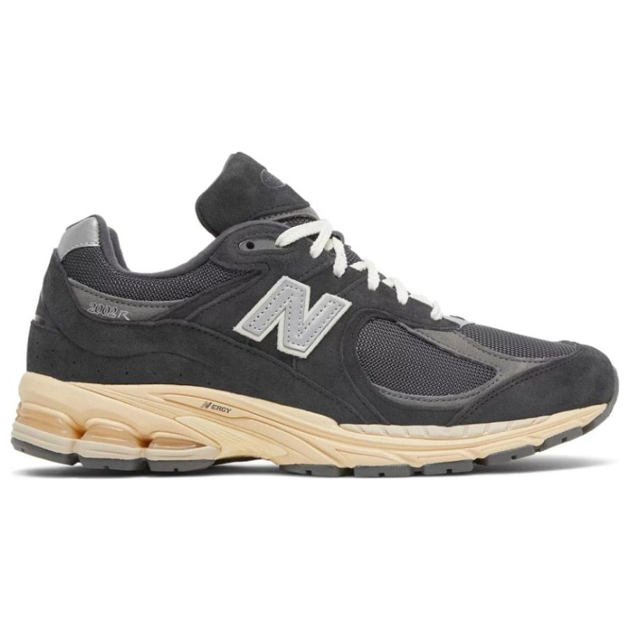 New Balance 2002R Black Dark Grey