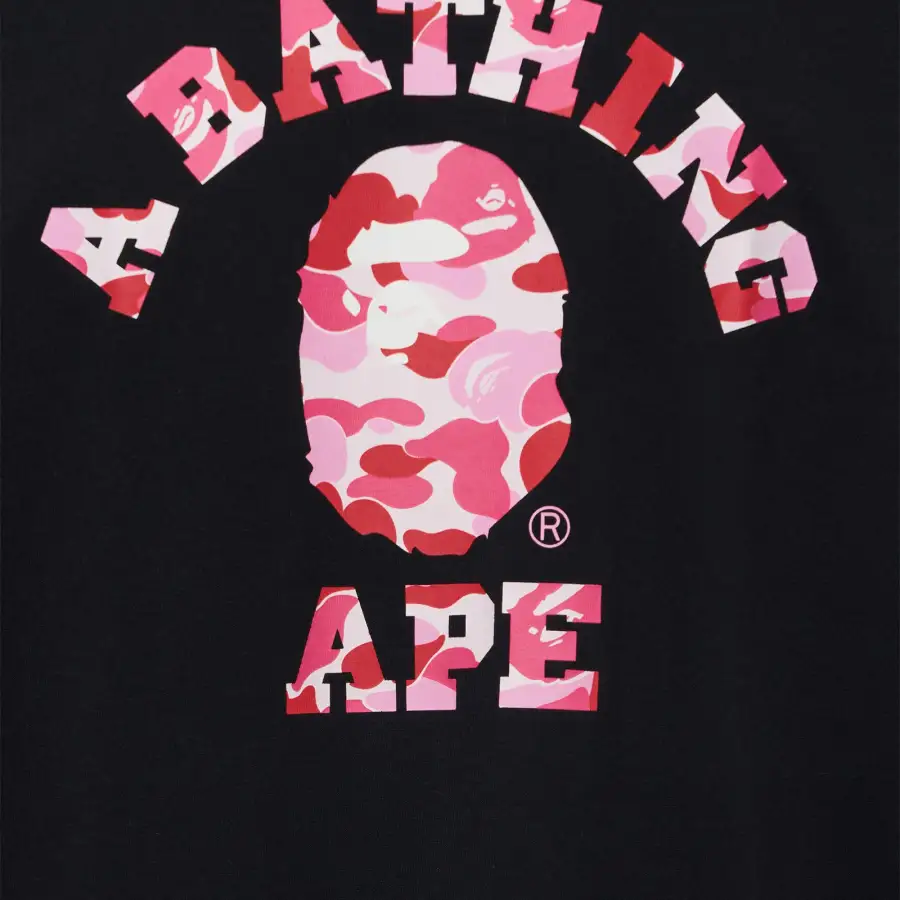 BAPE CAMO COLLEGE TEE SK-1
