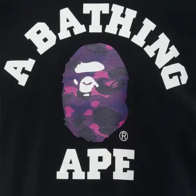 BAPE COLOR CAMO COLLEGE TEE