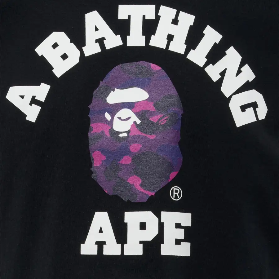 BAPE COLOR CAMO COLLEGE TEE