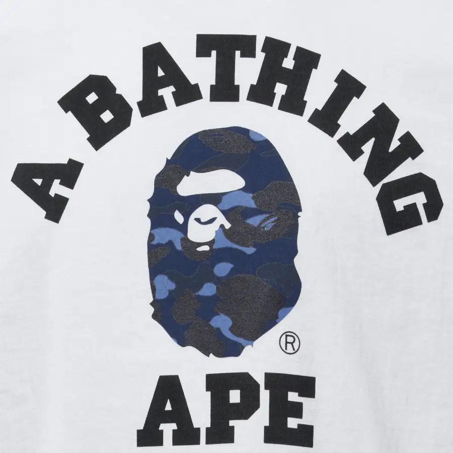 BAPE COLOR CAMO COLLEGE TEE