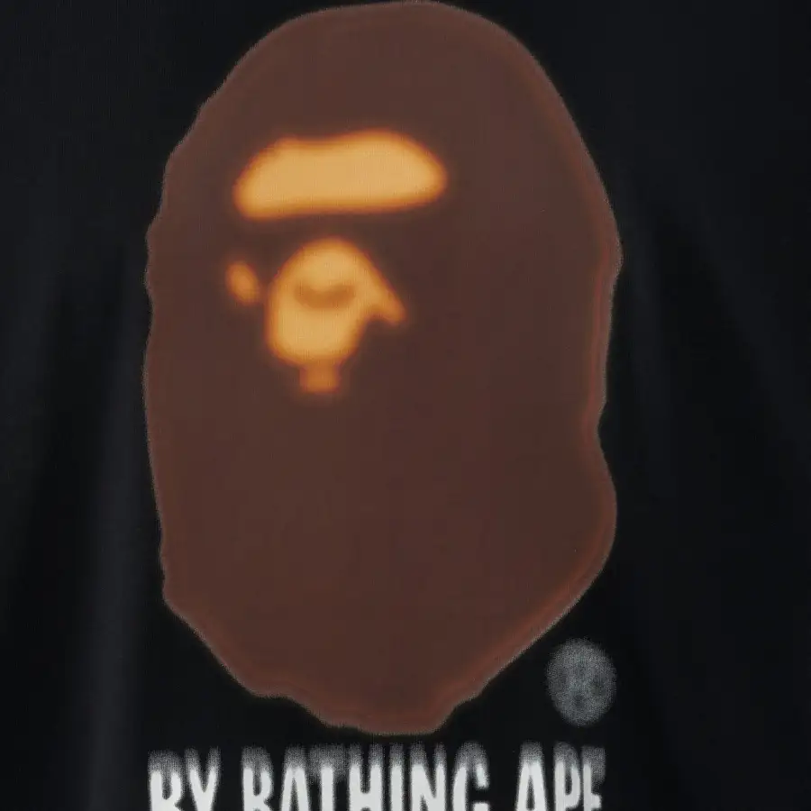 BAPE BLUR RELAXED FIT TEE