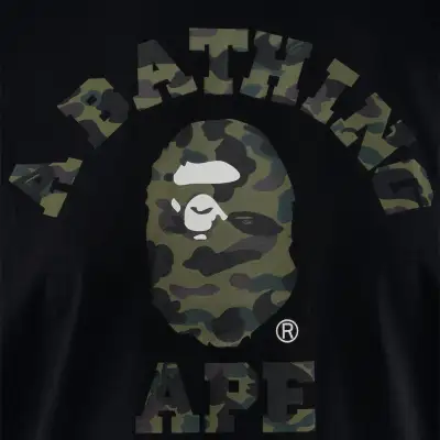 BAPE  1ST CAMO COLLEGE TEE