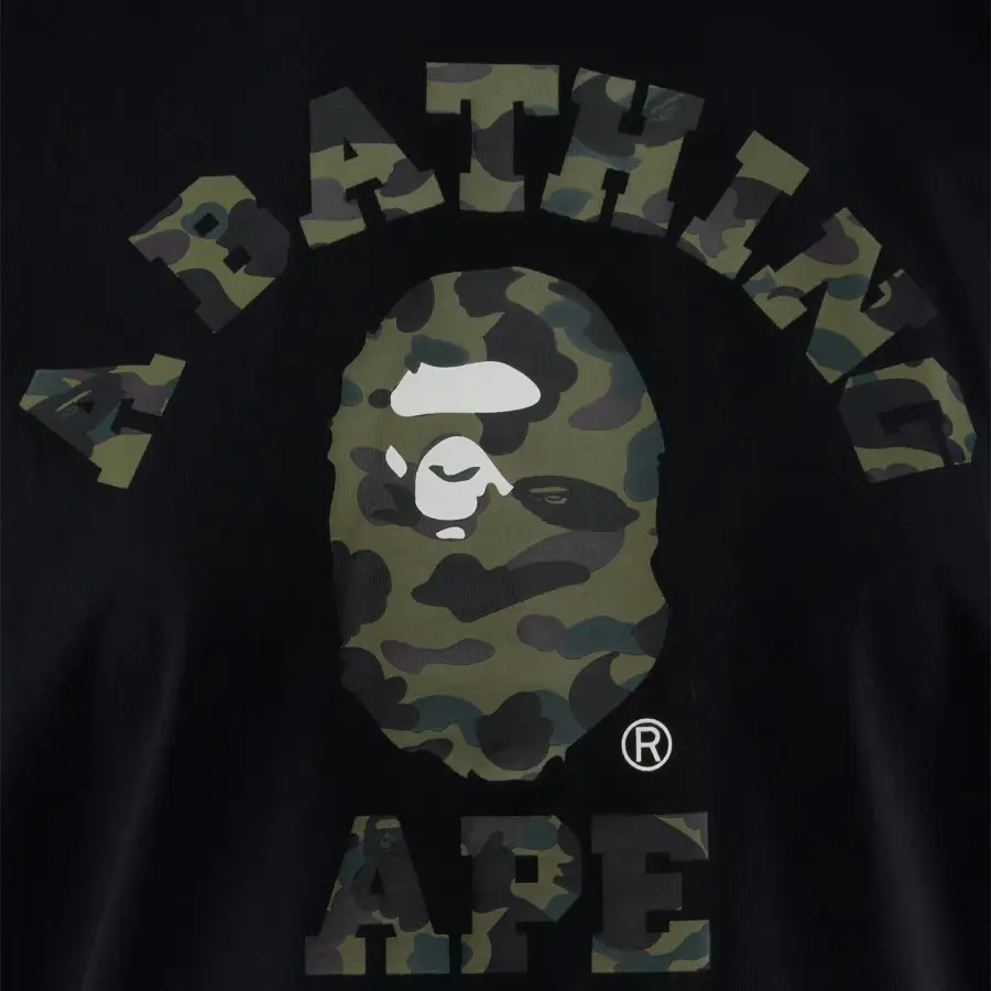 BAPE  1ST CAMO COLLEGE TEE