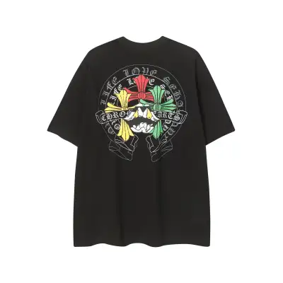 CHROME HEARTS BLACK WHITE T-SHIRT-9