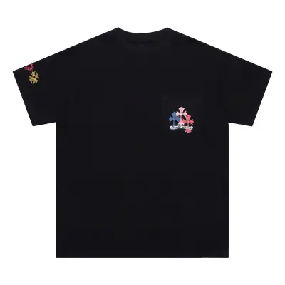 CHROME HEARTS BLACK WHITE T-SHIRT-4