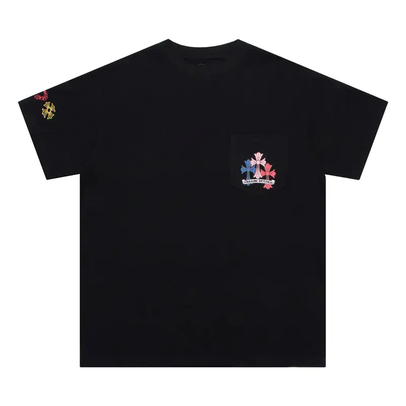 CHROME HEARTS BLACK WHITE T-SHIRT-4