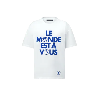 LV GRAPHIC COTTON T-SHIRT