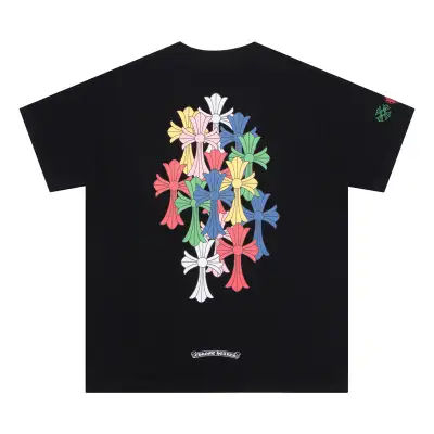 CHROME HEARTS BLACK WHITE T-SHIRT-4