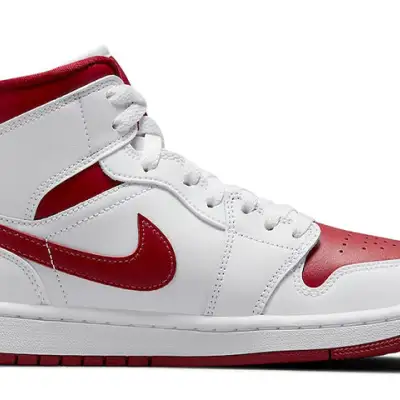 Air Jordan 1 Mid ‘University Red White’