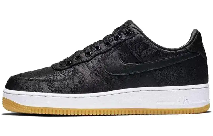 Nike x Fragment Design x CLOT Air Force 1 ‘Black Silk’