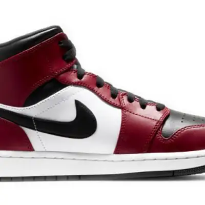 Air Jordan 1 Mid ‘Chicago Black Toe’