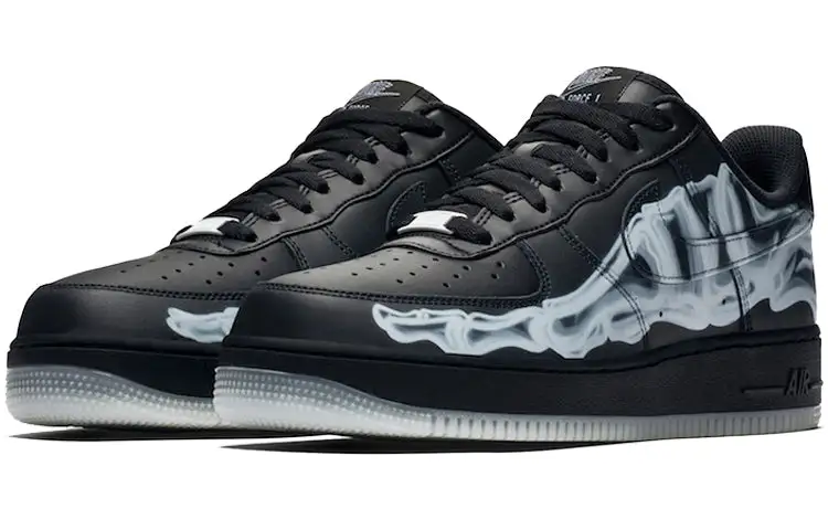 Nike Air Force 1 ’07 QS ‘Black Skeleton’