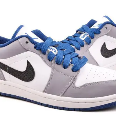 Air Jordan 1 Low ‘Cement True Blue’