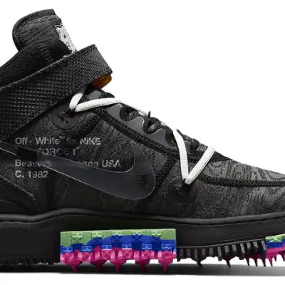 Nike x Off-White Air Force 1 Mid ‘Black’