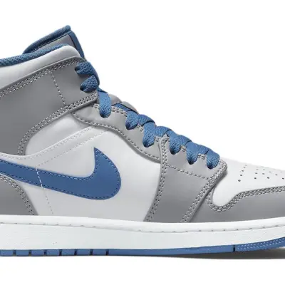 Air Jordan 1 Mid ‘Cement Grey True Blue’