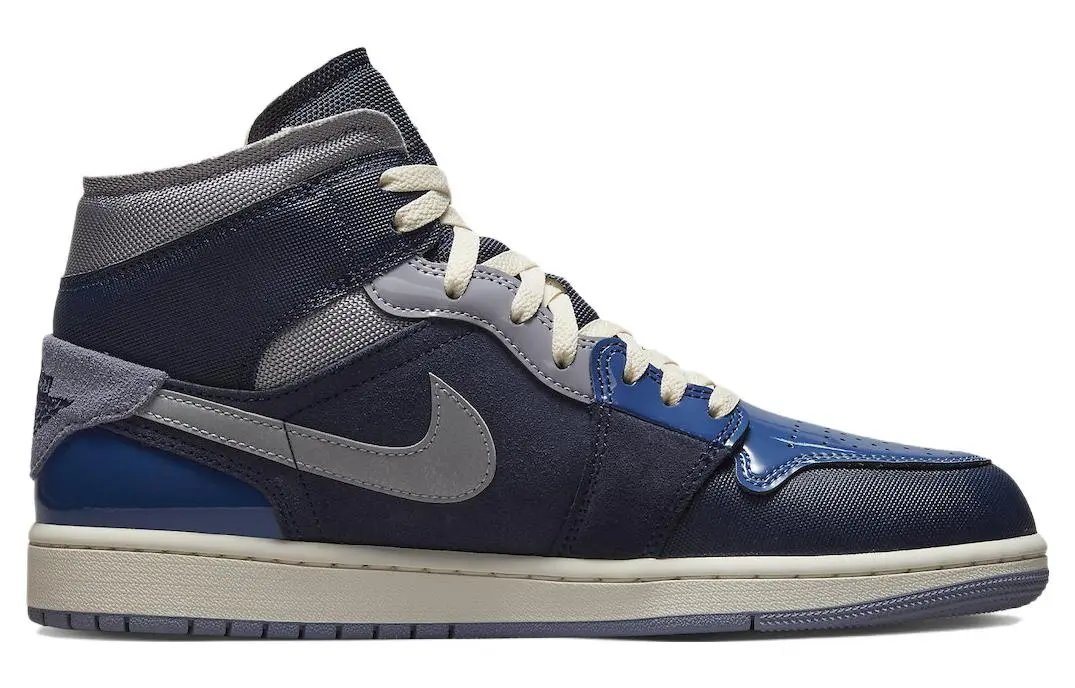 Air Jordan 1 Mid SE Craft ‘Inside Out – Obsidian’
