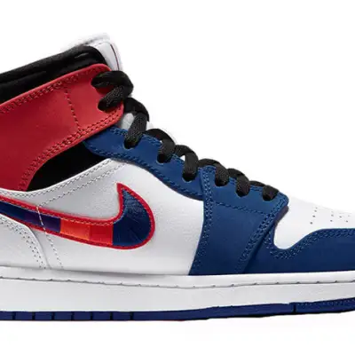 Air Jordan 1 Mid ‘Multicolored Swoosh’