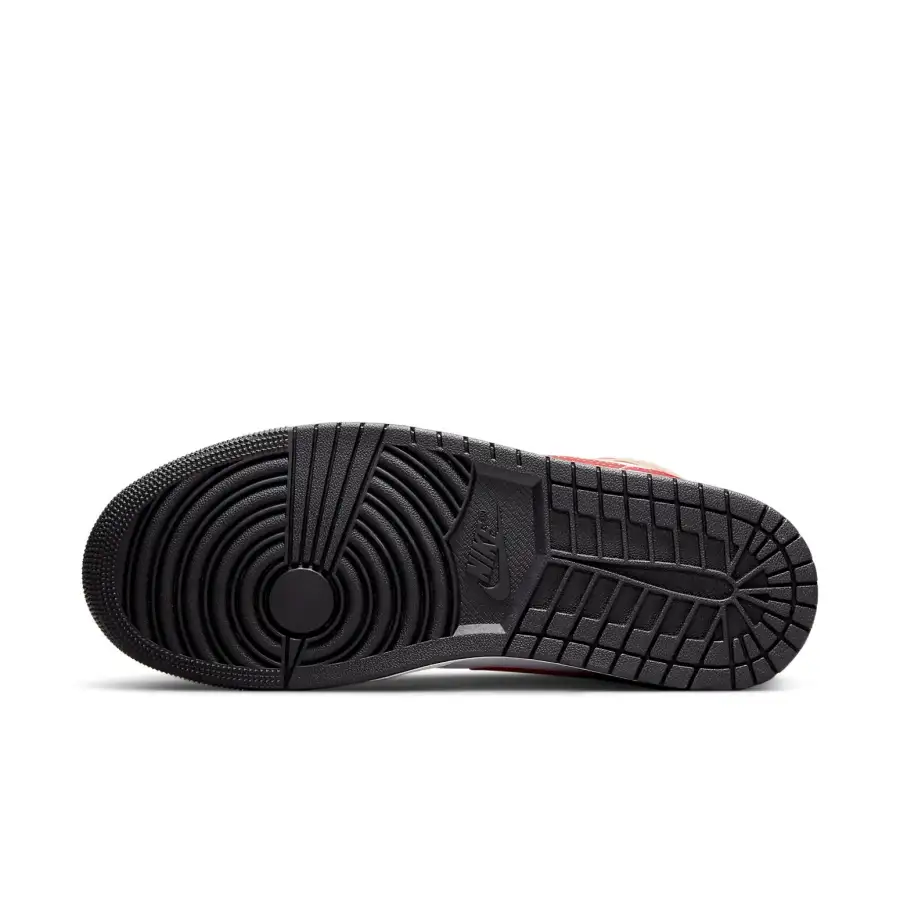 Air Jordan 1 Mid ‘Light Curry Cardinal Red’