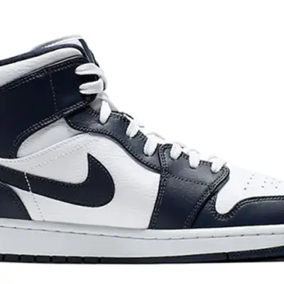 Air Jordan 1 Mid ‘Obsidian White’