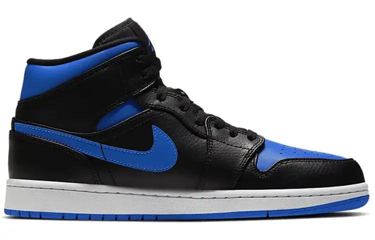 Air Jordan 1 Mid ‘Black Hyper Royal’