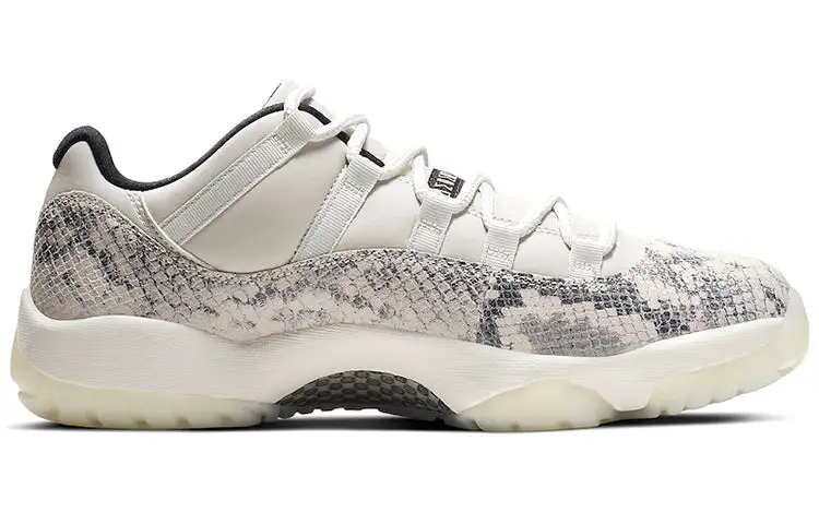 Air Jordan 11 Retro Low ‘Light Bone Snakeskin’