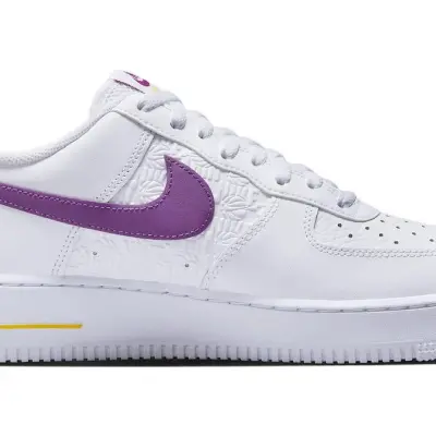 Nike Air Force 1 ’07 ‘Embossed Hoops – Lakers’