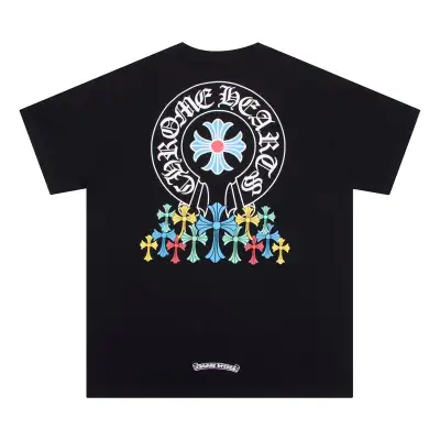 CHROME HEARTS BLACK WHITE T-SHIRT-2