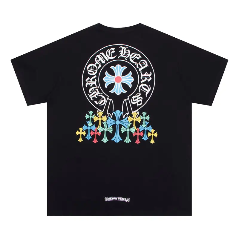 CHROME HEARTS BLACK WHITE T-SHIRT-2
