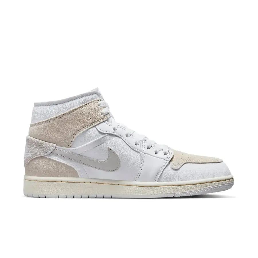 Air Jordan 1 Mid SE Craft ‘Inside Out White Grey’