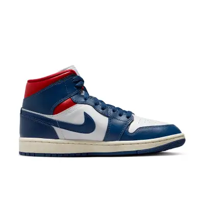 Air Jordan 1 Mid ‘French Blue Gym Red’