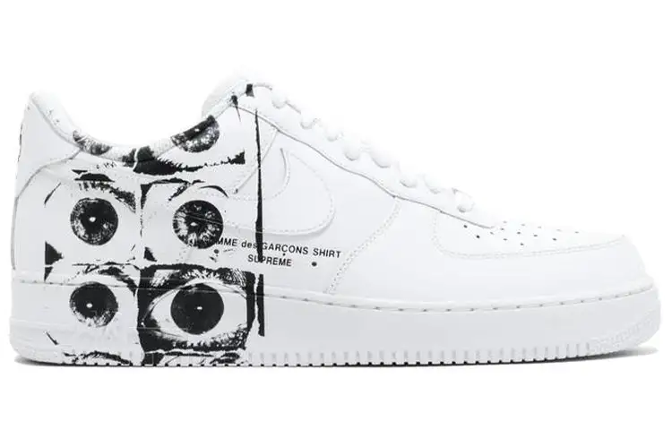 Nike x Supreme x COMME des GARCONS Air Force 1 Low ‘Eyes’