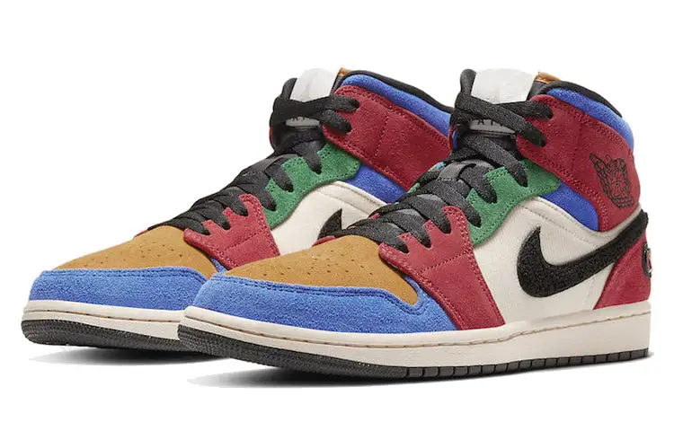 Air Jordan 1 Mid x Blue The Great  ‘Fearless’