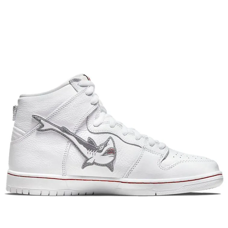 Nike x Oski SB Dunk High Shark ‘White Grey’