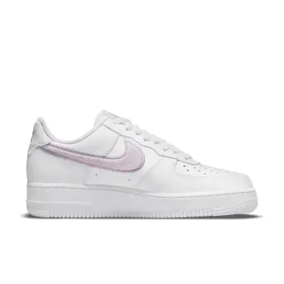 Nike Air Force 1 ’07 Essential ‘Chenille Swoosh – White Lilac’