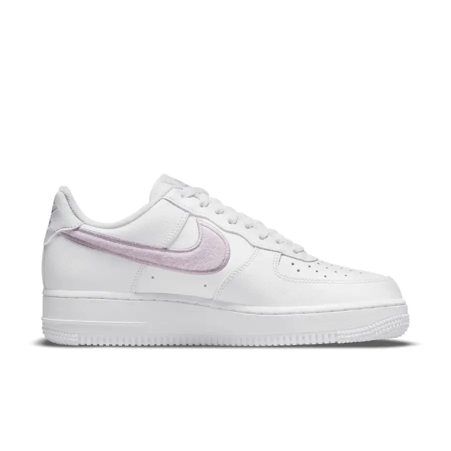 Nike Air Force 1 ’07 Essential ‘Chenille Swoosh – White Lilac’