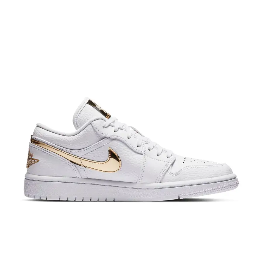 Air Jordan 1 Retro Low ‘White Metallic Gold’