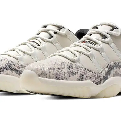 Air Jordan 11 Retro Low ‘Light Bone Snakeskin’